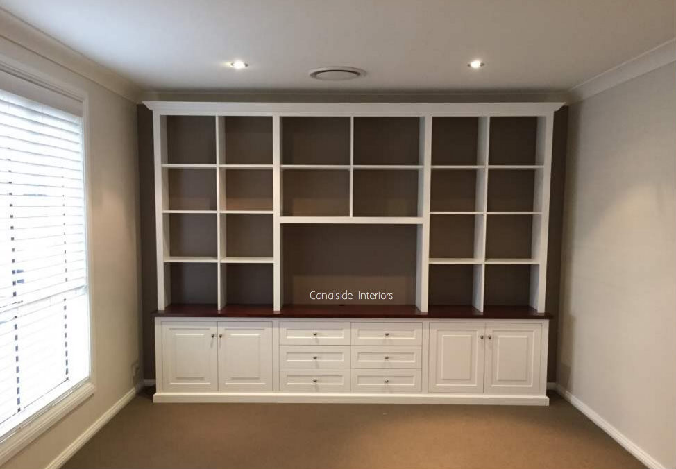 Custom Wall TV Entertainment Unit - Crows Nest Premises