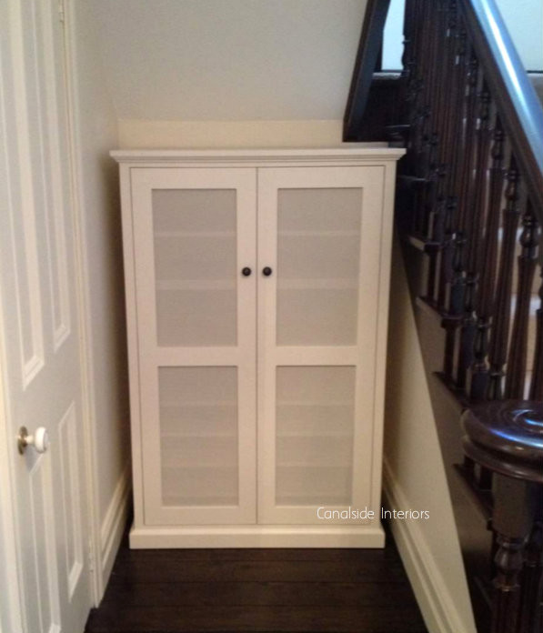 Storage Cabinet with Mesh Doors - Custom Made