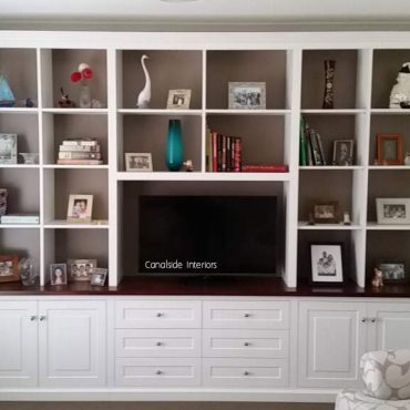 Custom Wall TV Entertainment Unit - Crows Nest Premises