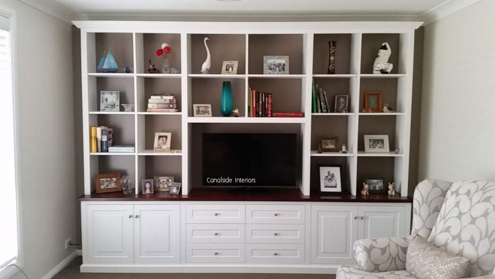 Custom Wall TV Entertainment Unit - Crows Nest Premises