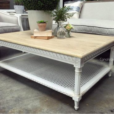 Hamptons Rattan Coffee Table