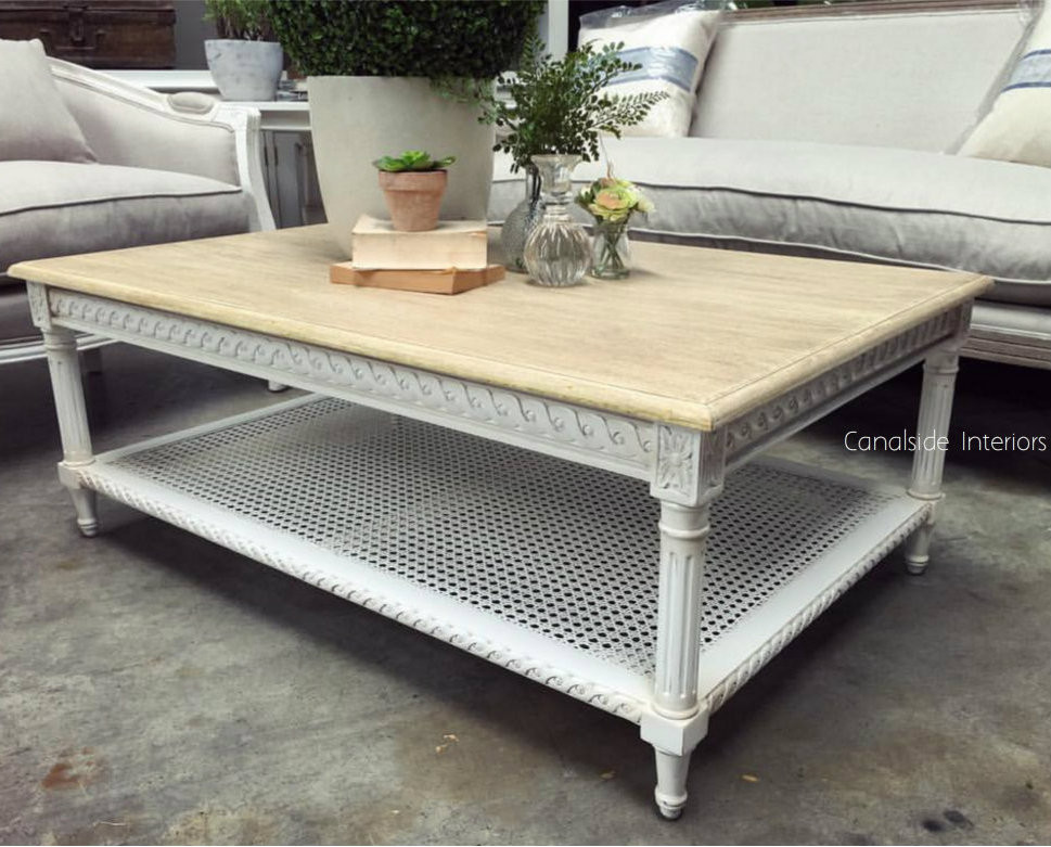 Hamptons Rattan Coffee Table