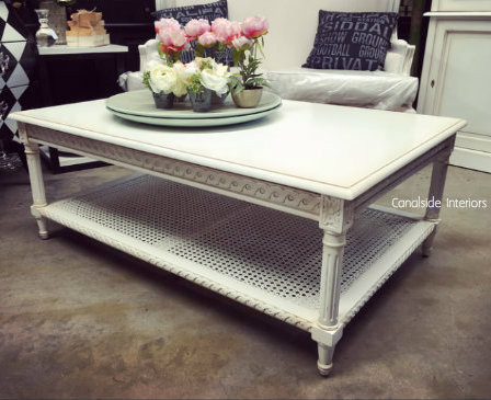 Hamptons Rattan Coffee Table