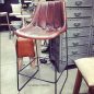 Linetti Leather Bar Stool