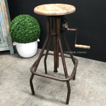 Cruz Adjustable Industrial Stool