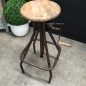 Cruz Adjustable Industrial Stool