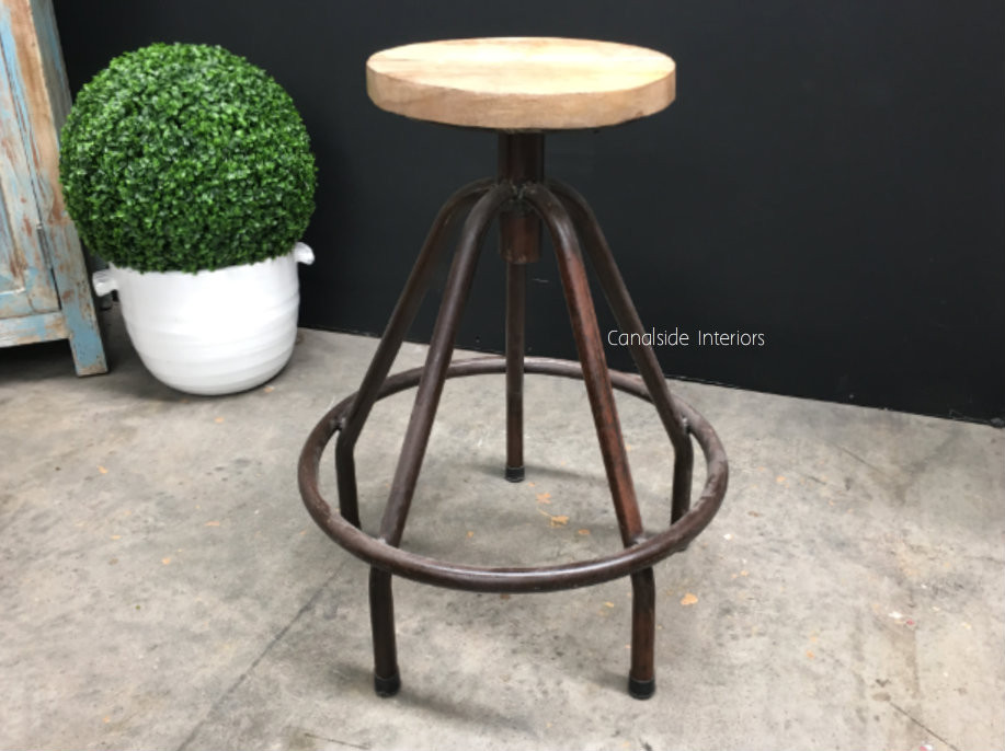 Grace 5 Leg Industrial Stool