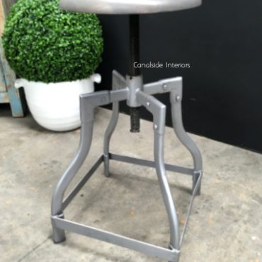 Satellite Industrial Adjustable Stool