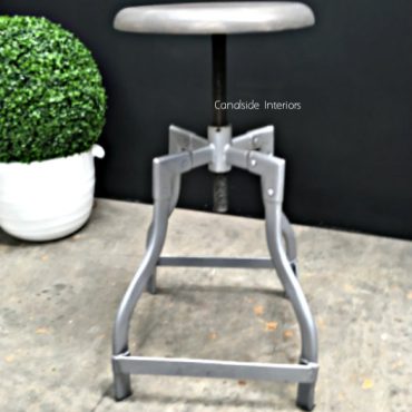 Satellite Industrial Adjustable Stool