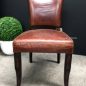 Cuba Aged Leather Dining Chair