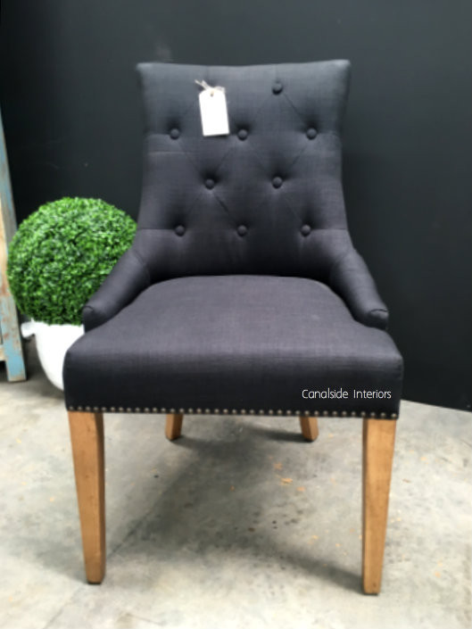 Bennet Buttoned Back Upholstered Dining Chair