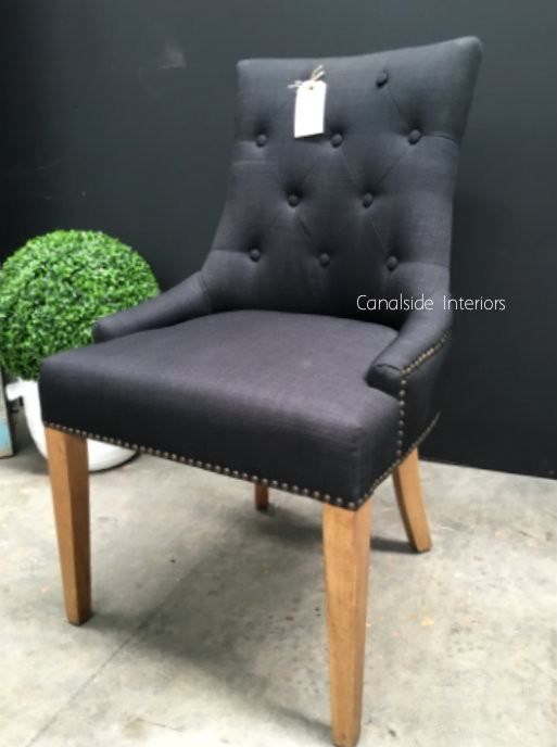 Bennet Buttoned Back Upholstered Dining Chair