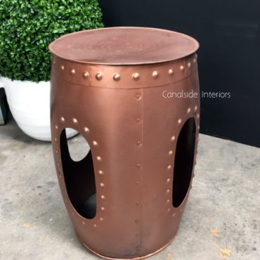 Morocco Drum Side Table / Stool - Medium