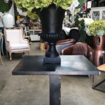 Submarine Industrial Metal Cafe Table