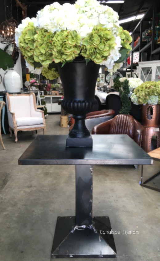 Submarine Industrial Metal Cafe Table
