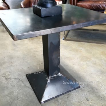 Submarine Industrial Metal Cafe Table