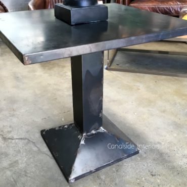 Submarine Industrial Metal Cafe Table