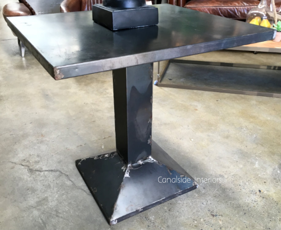 Submarine Industrial Metal Cafe Table