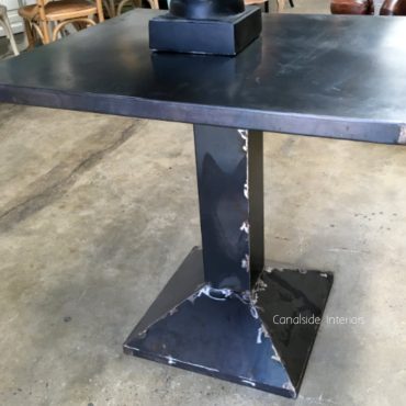 Submarine Industrial Metal Cafe Table