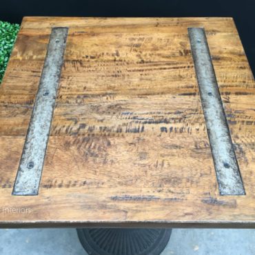 Railway Inlay Café Table Top
