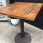 Railway Inlay Café Table Top
