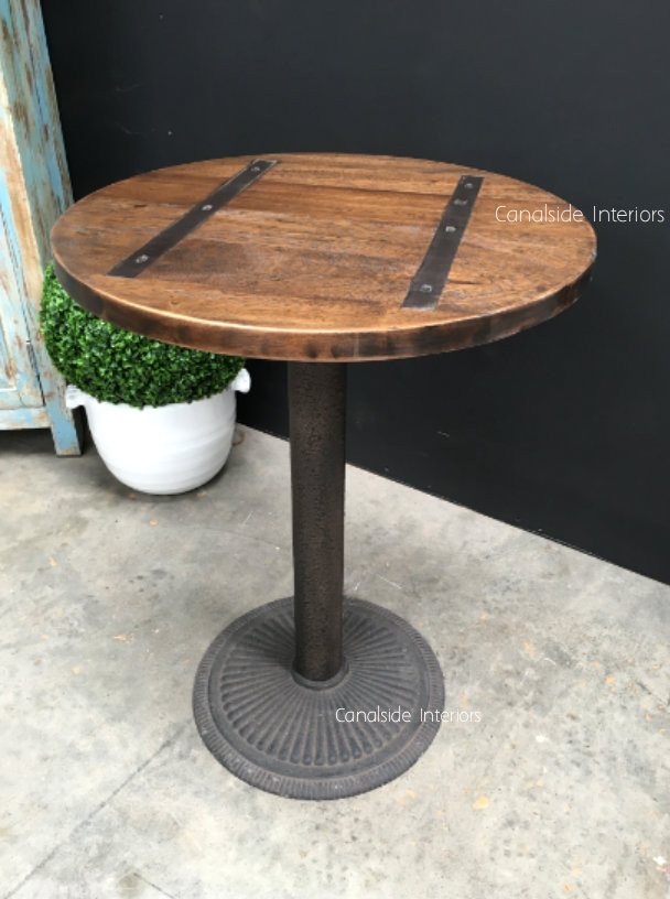 Café Table Tops with Metal insert - Round