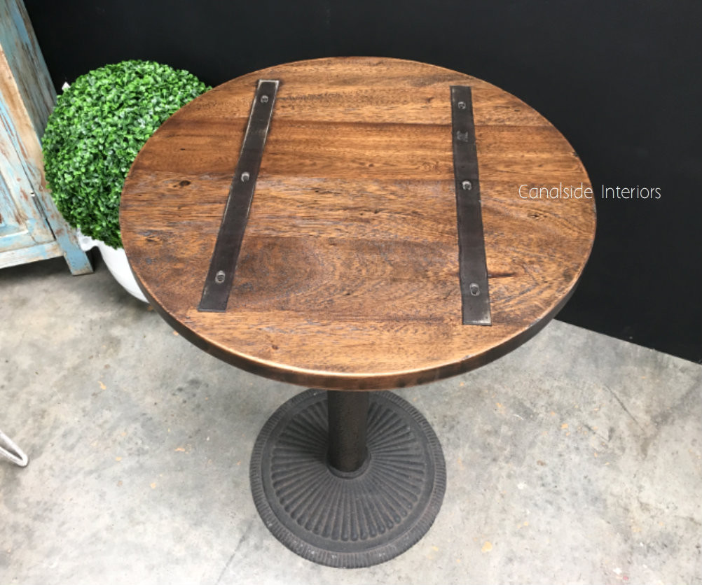 Café Table Tops with Metal insert - Round