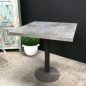 Cafe Table Top - Metal Style with exposed rivets - 70cm Square