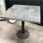 Cafe Table Top - Metal Style with exposed rivets - 70cm Square