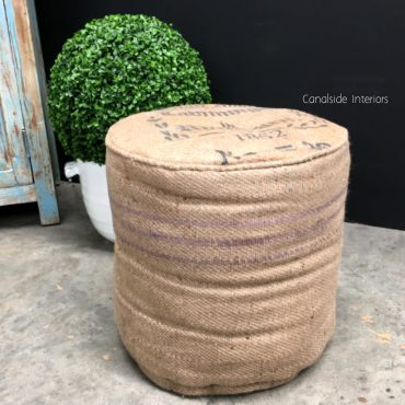 Zoe Hessian Ottoman 1862 Print