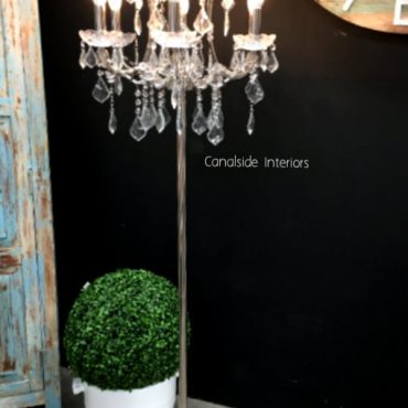 Florian Silver Floor Lamp