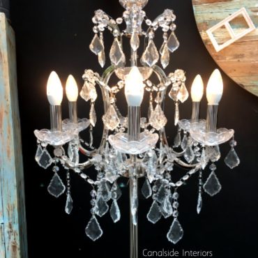 Florian Silver Floor Lamp