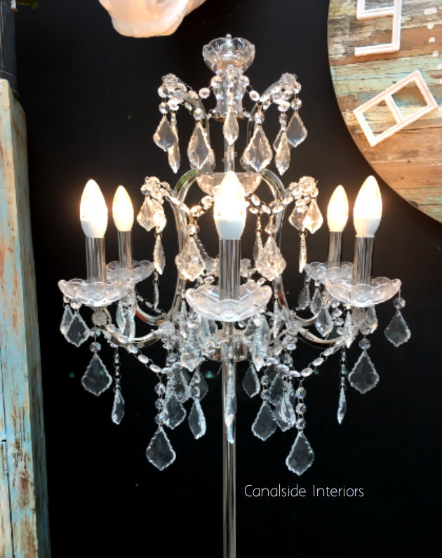 Florian Silver Floor Lamp