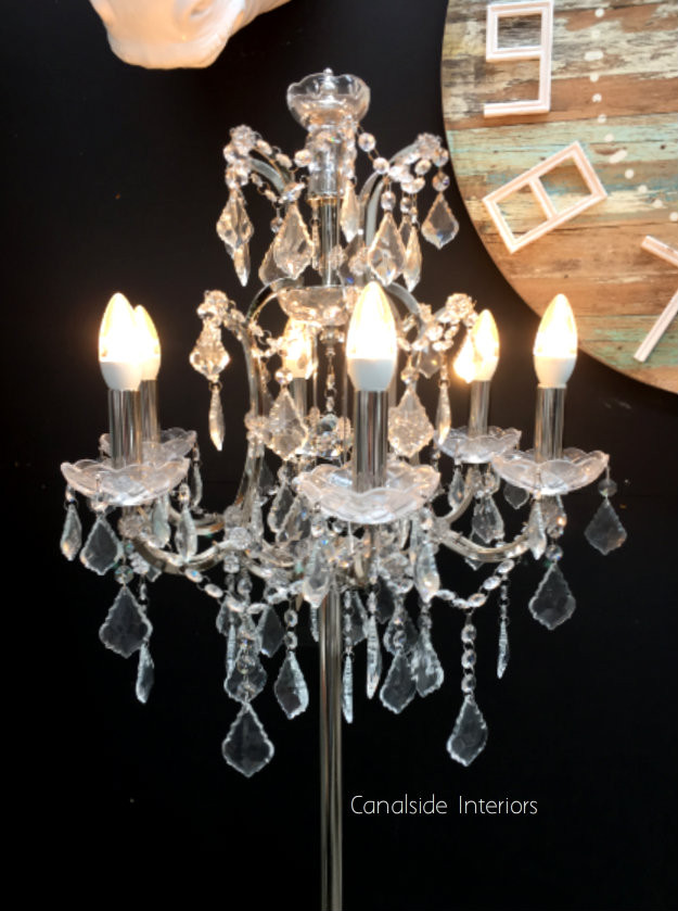 Florian Silver Floor Lamp