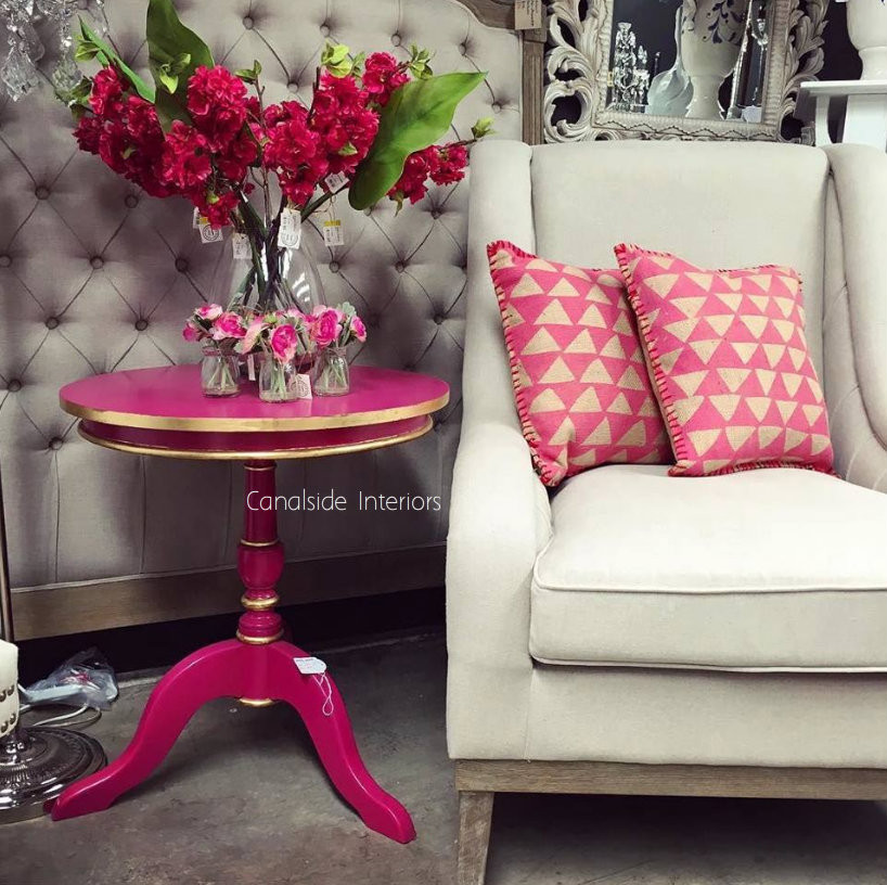 Candy Crushed Side Table