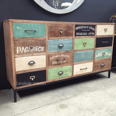 Apothecary Multi Colour Sideboard