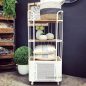 Submarine Midi Industrial Cupboard / Open Bookshelf