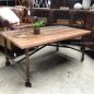 Patagonia Industrial Coffee Table on Castors
