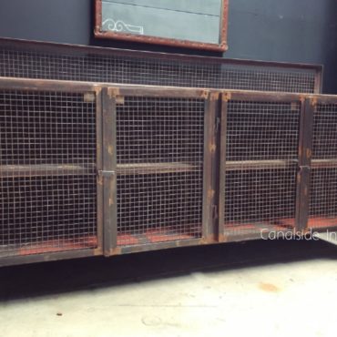 Lothbrok Industrial Mesh TV Unit / Sideboard