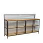 Lothbrok Industrial Mesh TV Unit / Sideboard
