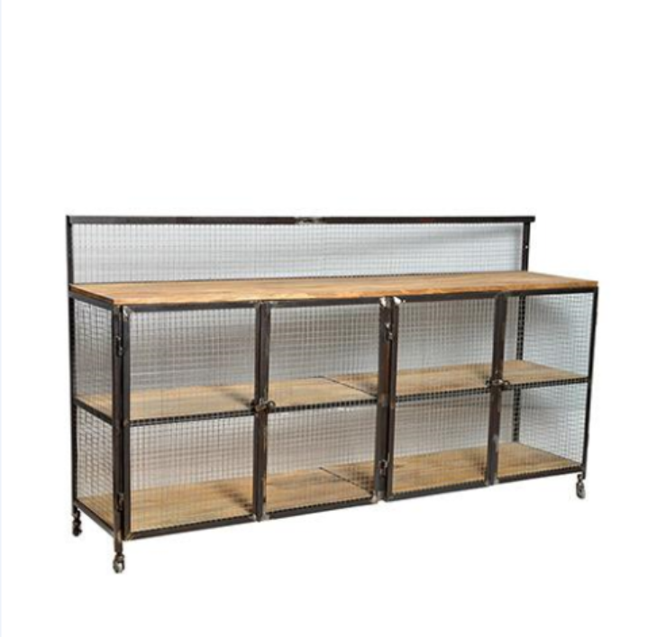 Lothbrok Industrial Mesh TV Unit / Sideboard