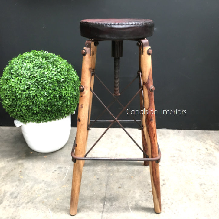 Crutch Adjustable Bar Stool