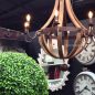 Wine Barrell Chandelier