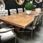 Banquet Size Artisan Parquetry Dining Table