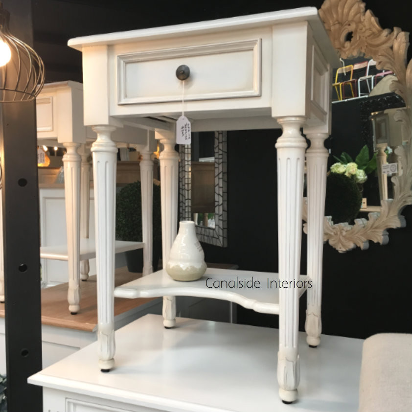 Nadine II Hamptons 1 Drawer Bedside