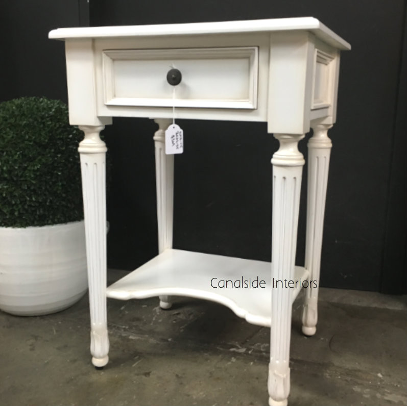 Nadine II Hamptons 1 Drawer Bedside