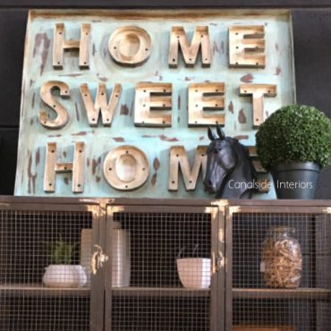 Home Sweet Home Vintage Sign
