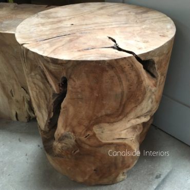 Organic Log Trunk Stools / Side Tables