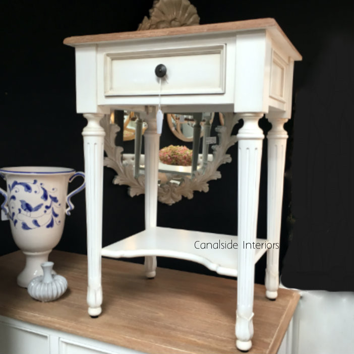 Nadine II Hamptons 1 Drawer Bedside