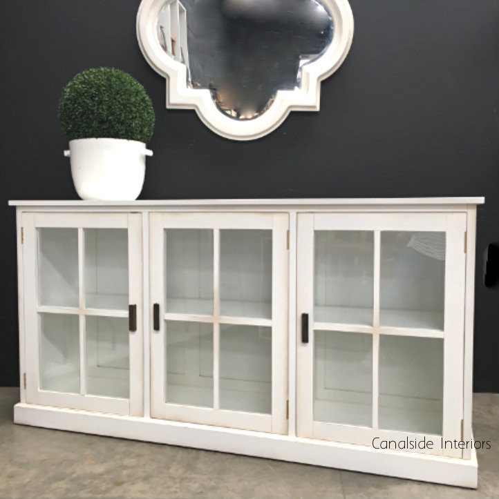 South Hamptons Glass Sideboard